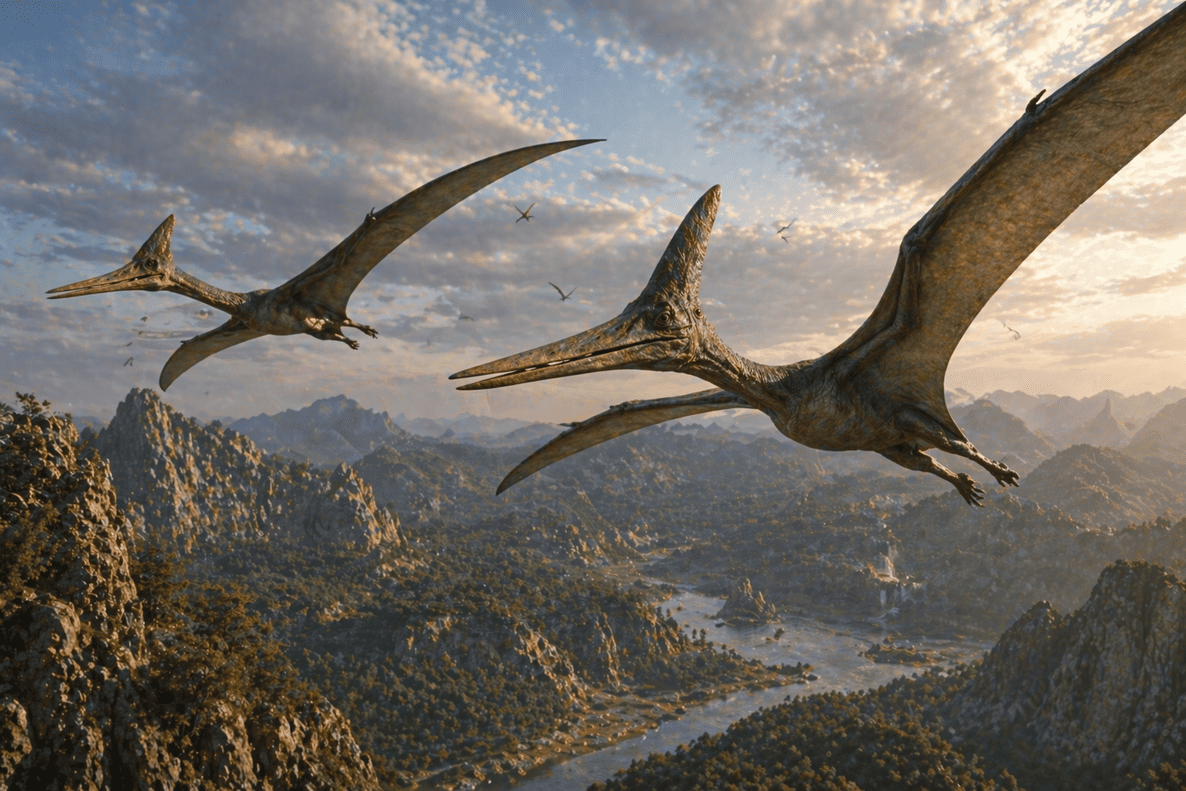 flying dinosaurs