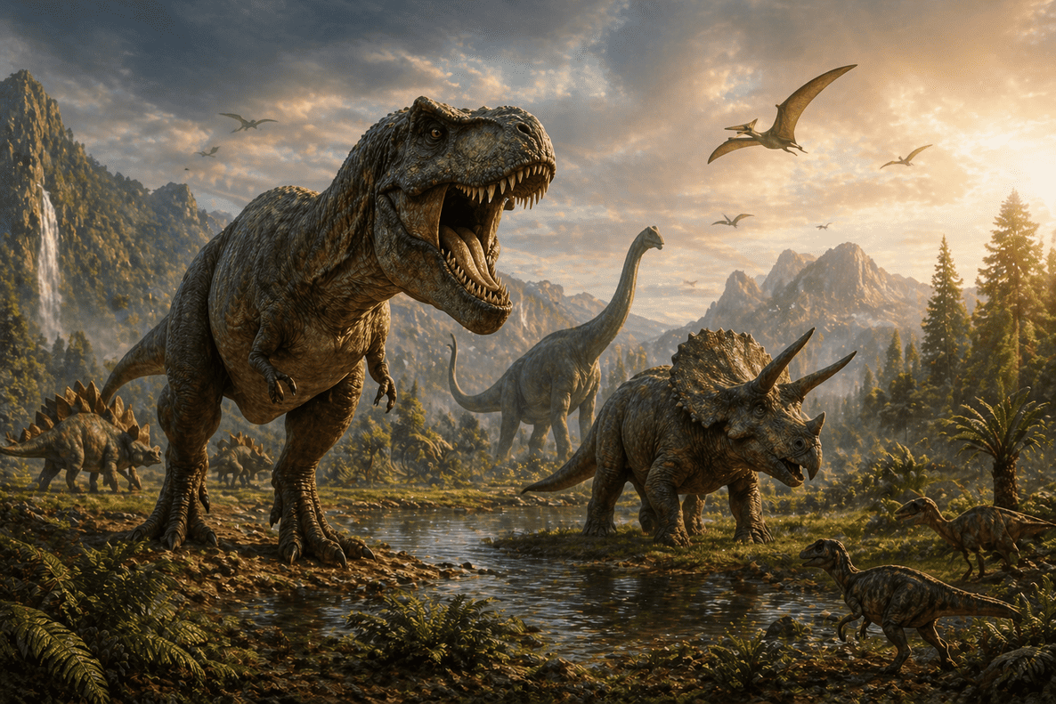 real dinosaurs